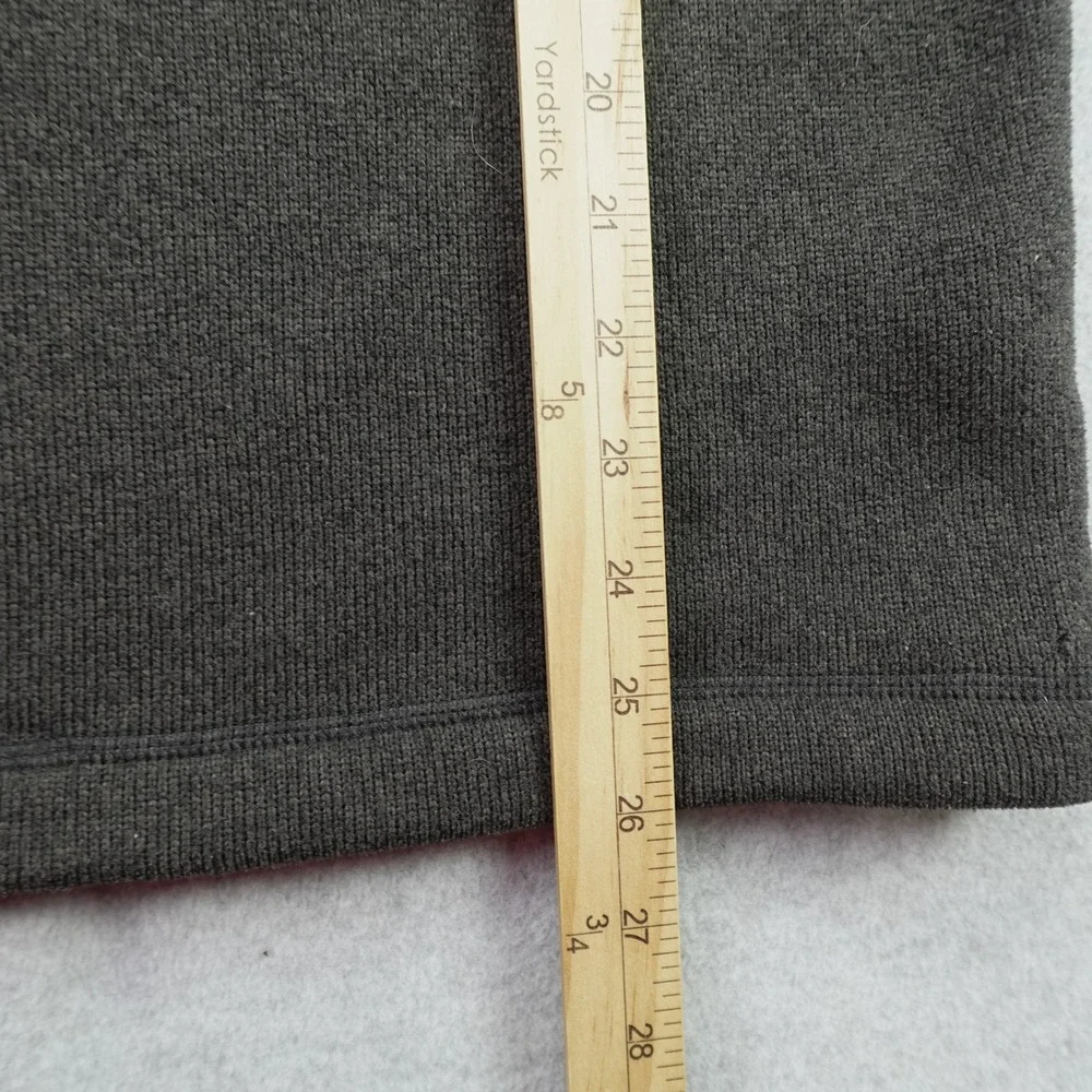 The North Face Sweater Mens Medium Gray Gordon Lyons Outdoor Henley Hoodie